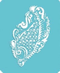 Трафарет Рыба с узорами [5.1]